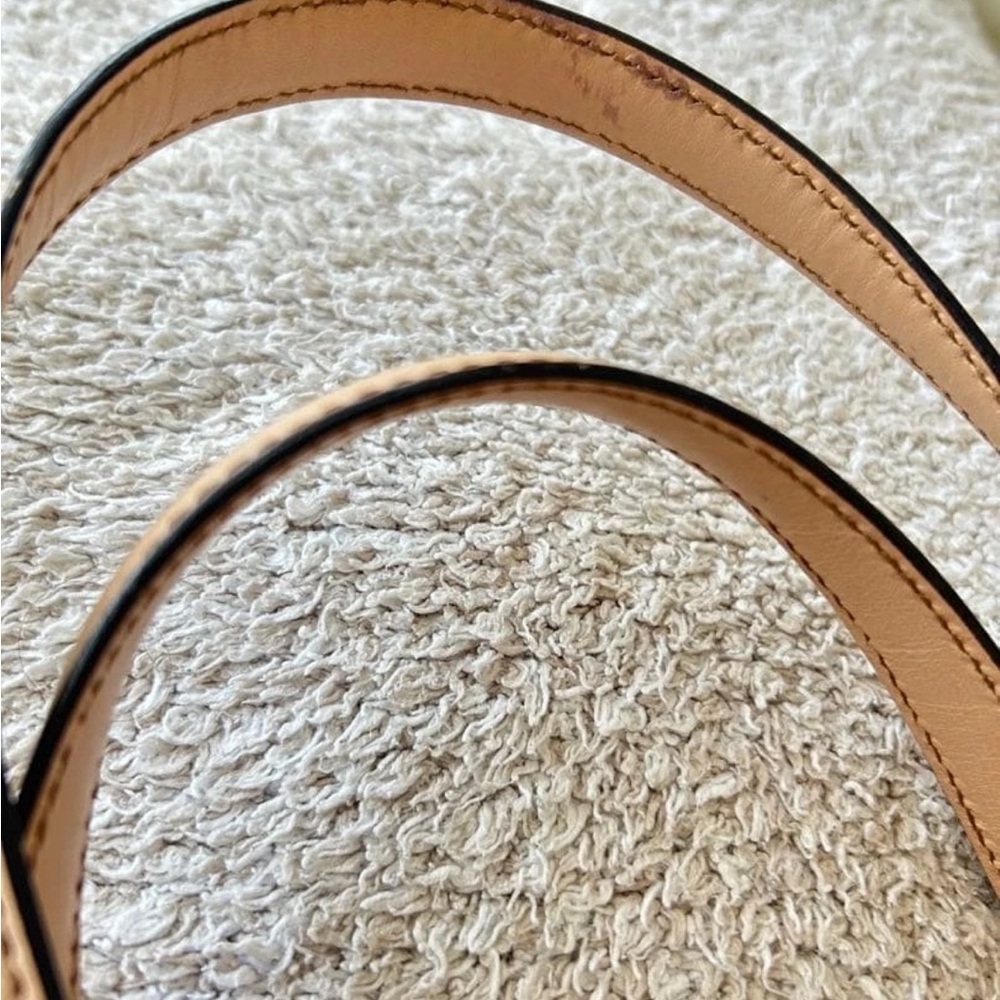 Gucci Floral Canvas and Beige Leather Satchel - Picture 4 of 16